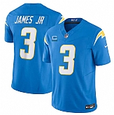 Men & Women & Youth Los Angeles Chargers #3 Derwin James Jr. Light Blue 2023 F.U.S.E. With 3-Star C Patch Vapor Untouchable Limited Football Stitched Jersey,baseball caps,new era cap wholesale,wholesale hats